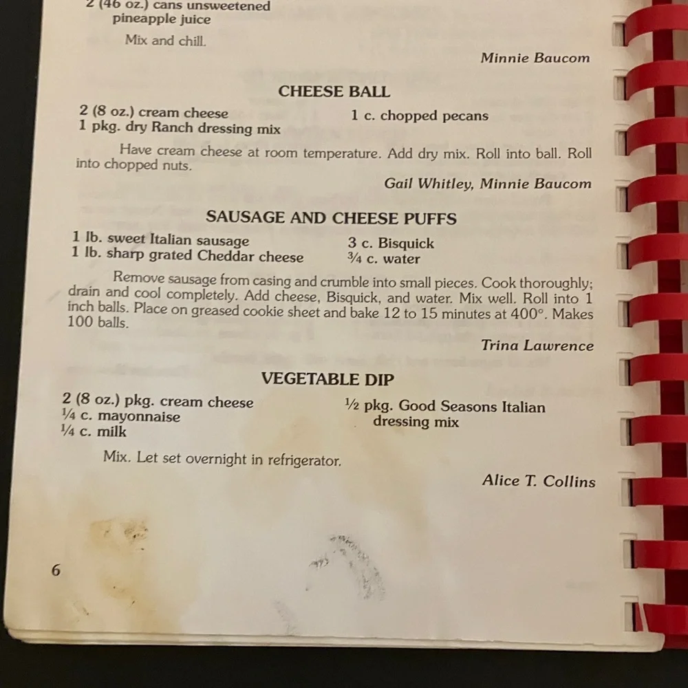 Vintage 1999 Church Community Cookbook Monroe NC Spiral Bound Recipe Book